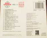 Benny Goodman - The Benny Goodman Yale Archives Vol.2: Live At Basin Street (CD) Image